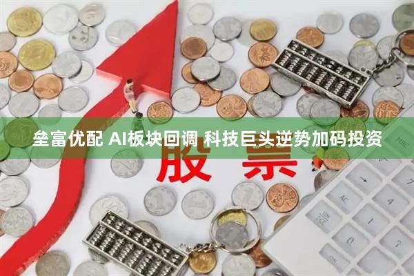 垒富优配 AI板块回调&#32;科技巨头逆势加码投资