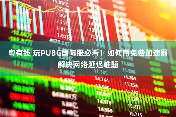 粤有钱 玩PUBG国际服必看！如何用免费加速器解决网络延迟难题